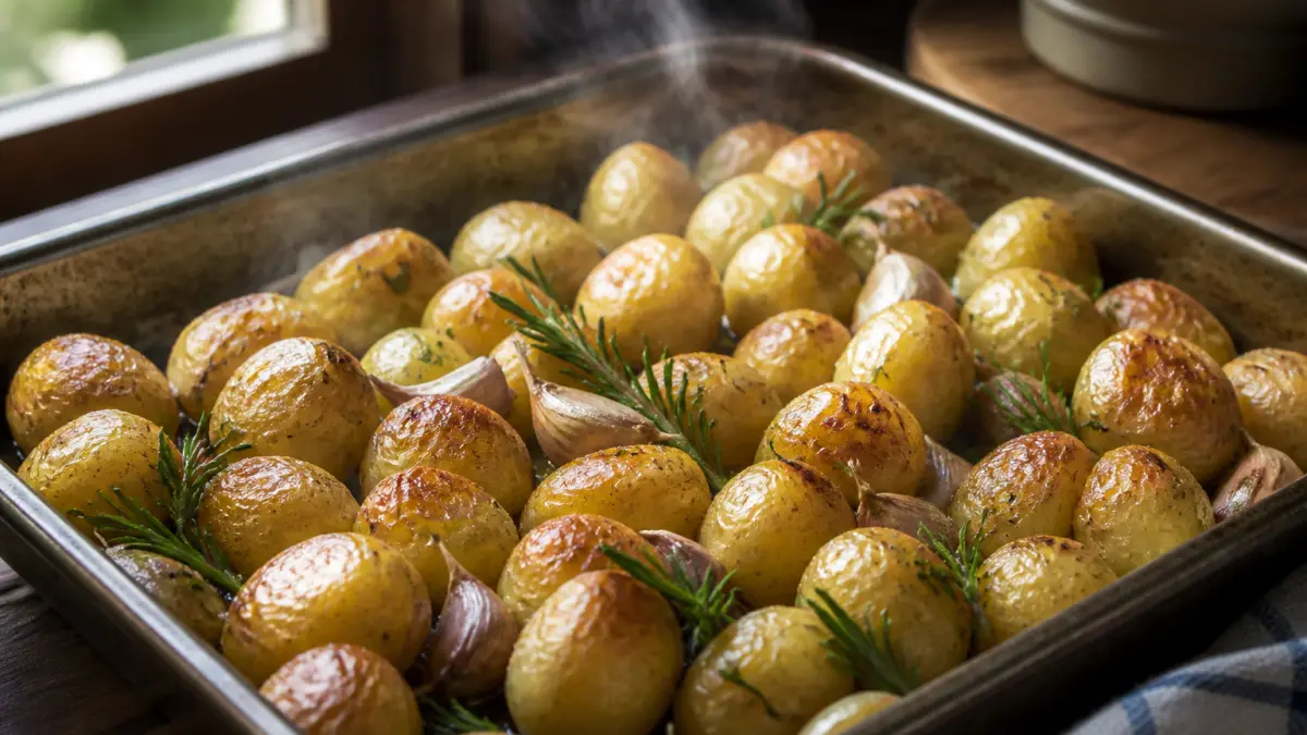 Pommes de terre grenaille au four : la cuisson parfaite