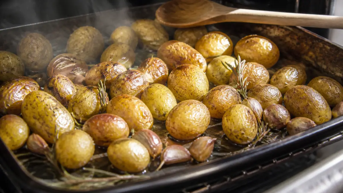 Pommes de terre grenaille au four : la cuisson parfaite