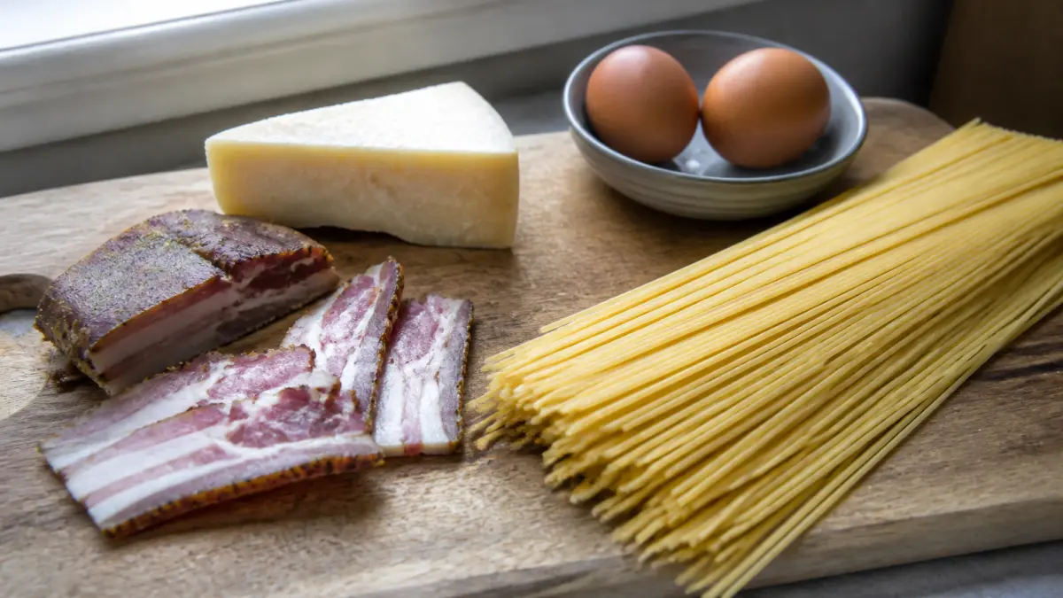 Pâtes carbonara : la vraie recette italienne