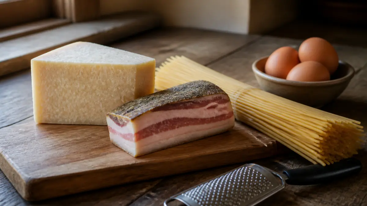 Pâtes carbonara : la vraie recette italienne
