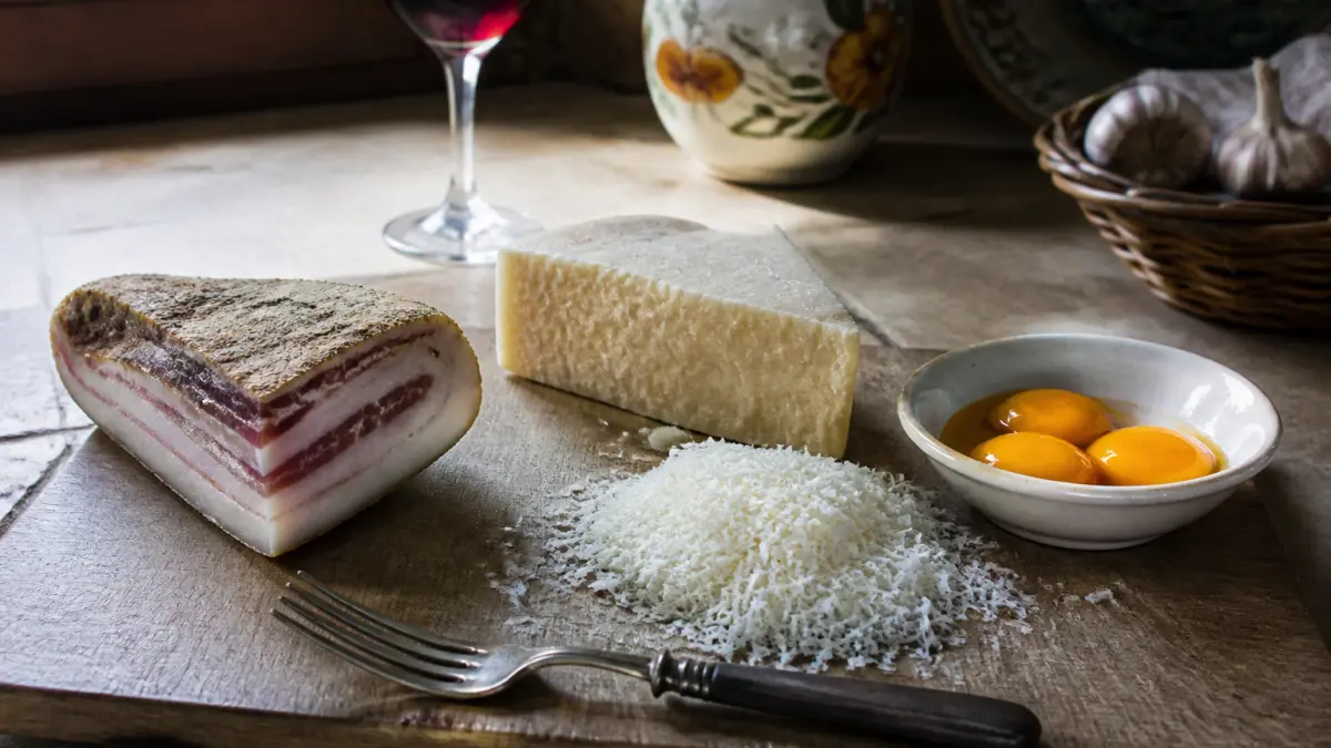 Pâtes carbonara : la vraie recette italienne