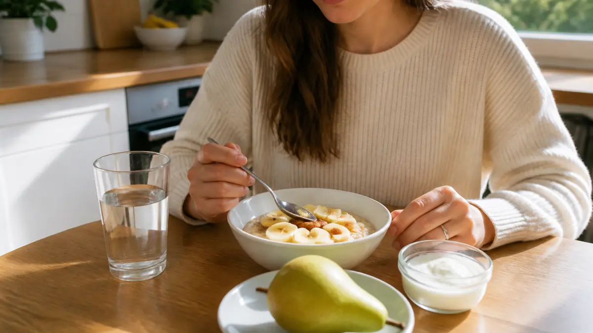 Alimentation riche en fibres : le menu type sur une journée