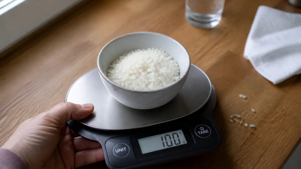 Riz cuit : combien de calories pour 100 g ?