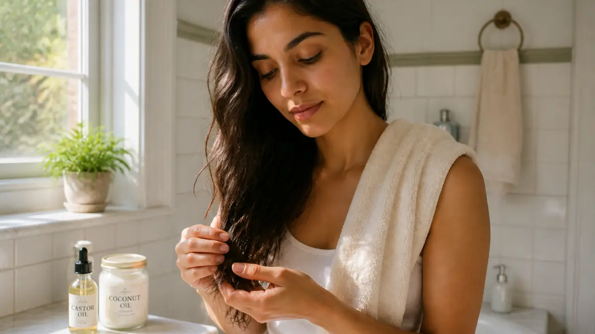 Huile de ricin pour cheveux : bienfaits et utilisation