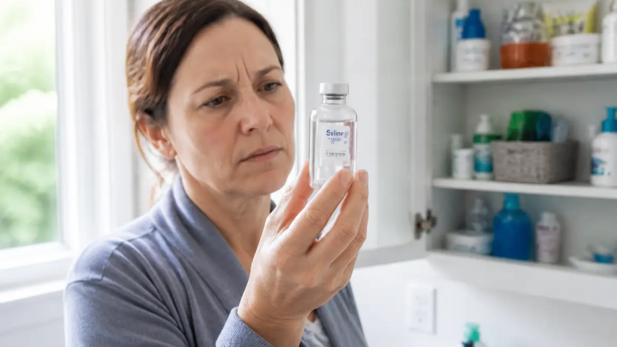 Sérum physiologique périmé : quels risques en cas d’utilisation après la date de péremption ?