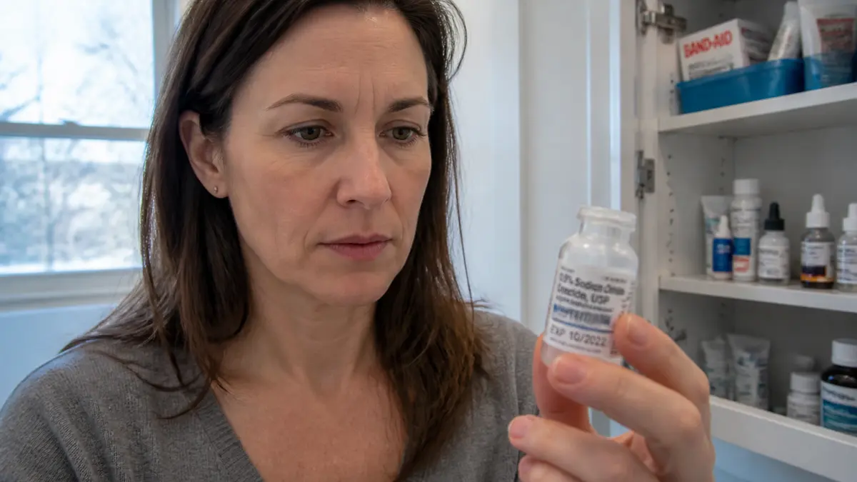 Sérum physiologique périmé : quels risques en cas d’utilisation après la date de péremption ?