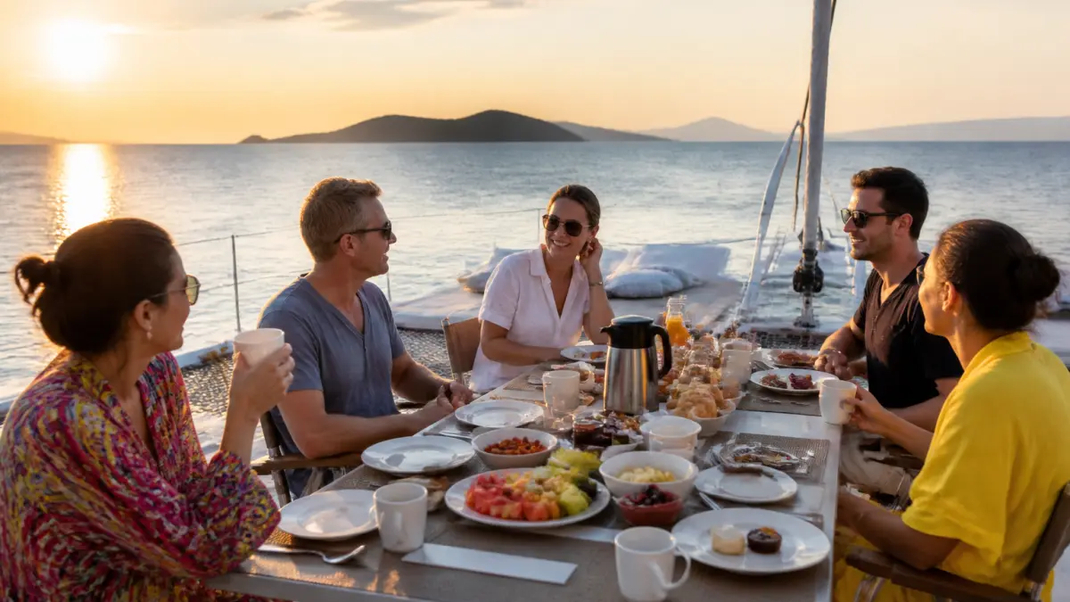 Vivre une journée type en croisière : du lever du soleil aux activités nocturnes