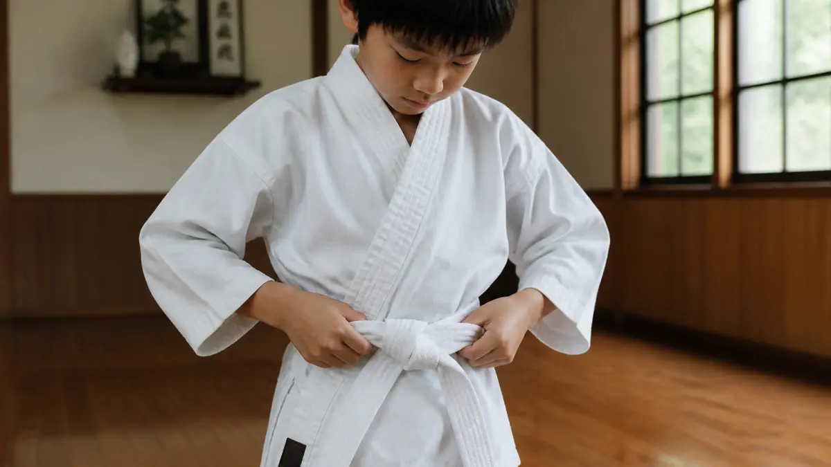 Ceinture de karaté : signification et ordre des couleurs