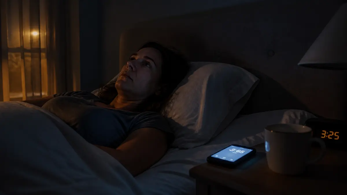 Insomnie : 7 erreurs du soir qui sabotent l’endormissement