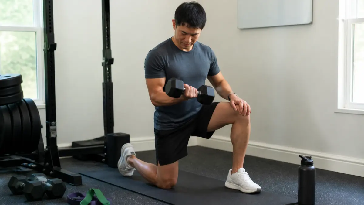 Biceps : les meilleurs exercices avec haltères ou élastiques