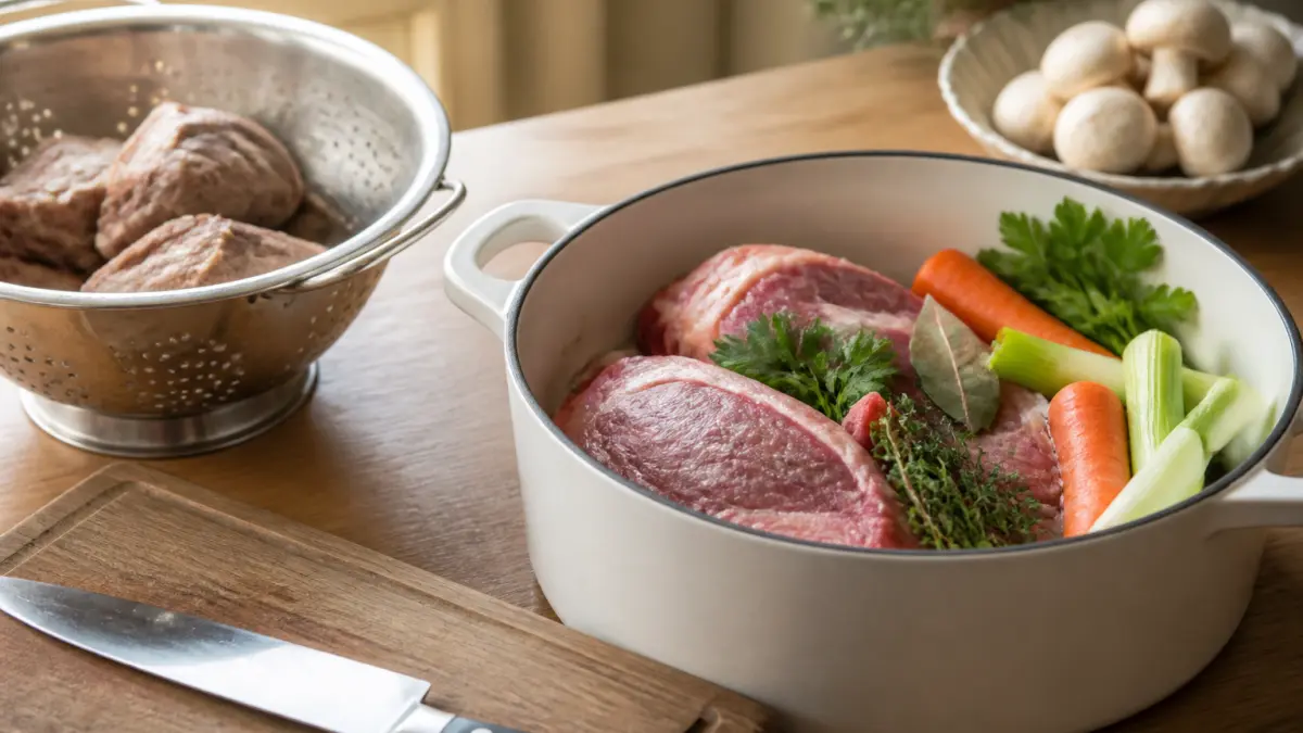 Blanquette de veau : la recette traditionnelle expliquée pas à pas