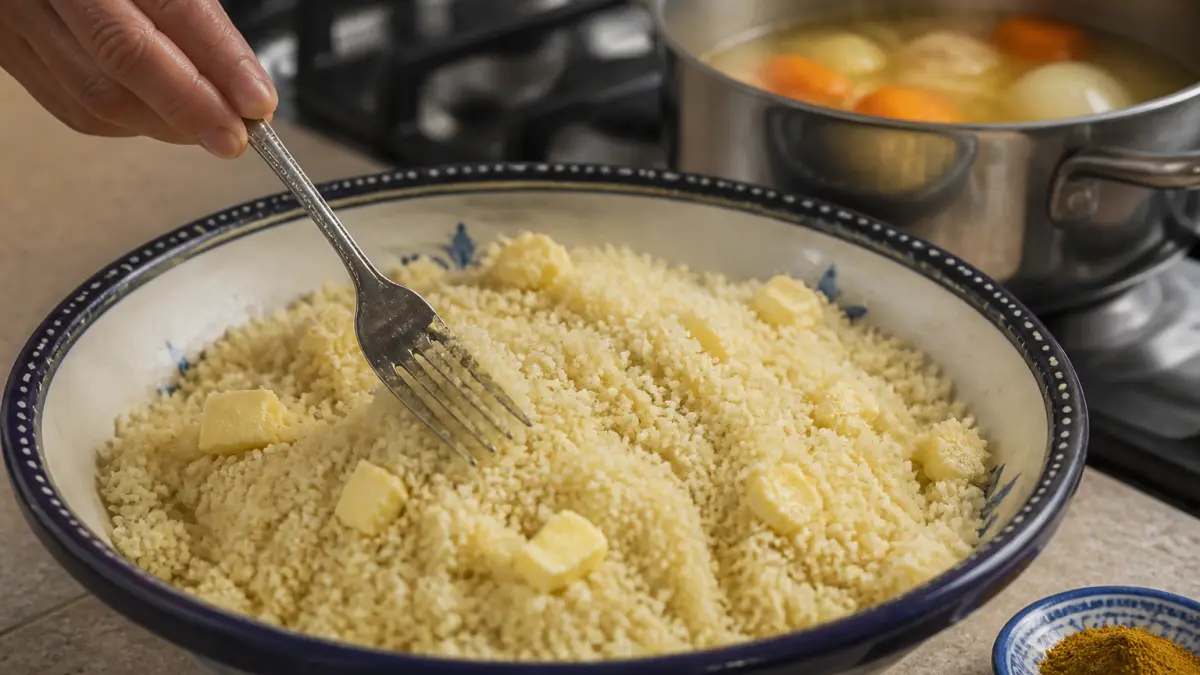 Couscous maison : légumes, épices et semoule bien dosée