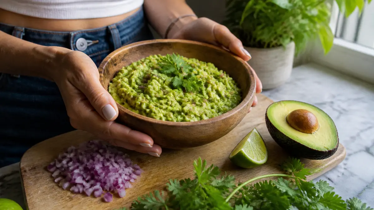 Guacamole maison : la recette fraîche prête en 5 minutes