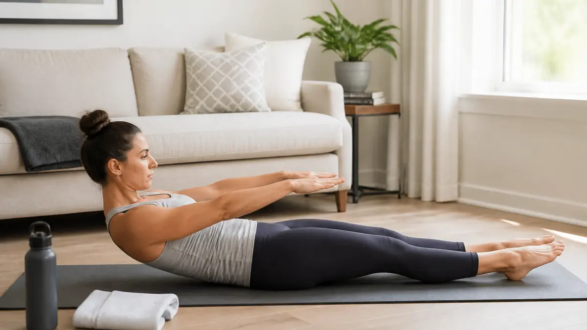 Pilates débutant : exercices de base pour renforcer le centre