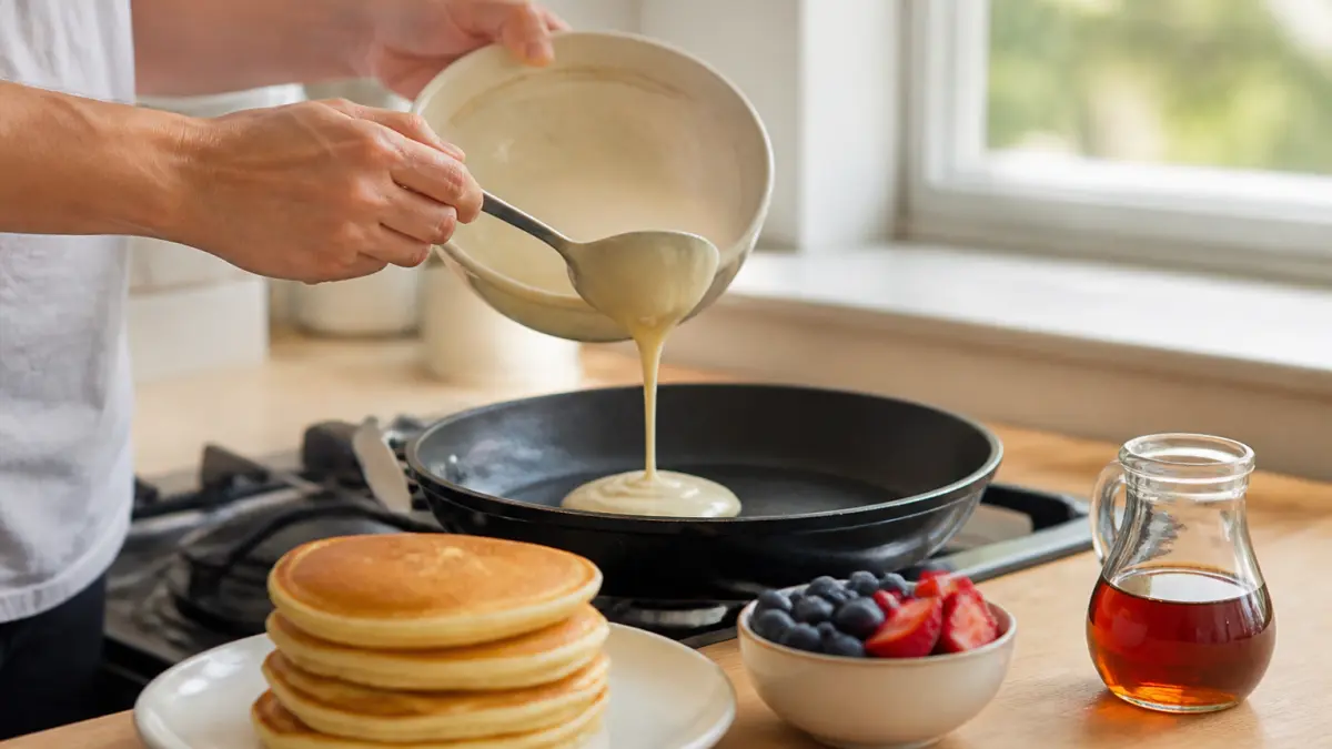 Pancakes faciles : la recette rapide pour un brunch réussi