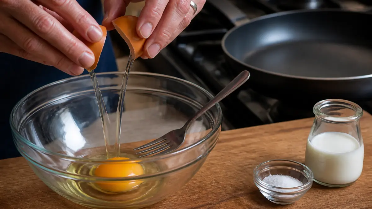 Omelette parfaite : les secrets pour qu'elle soit moelleuse