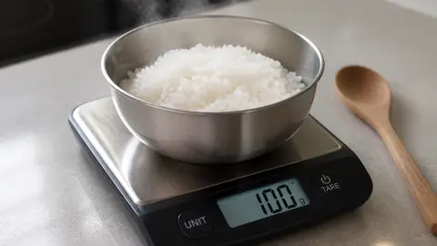 Riz cuit : combien de calories pour 100 g ?