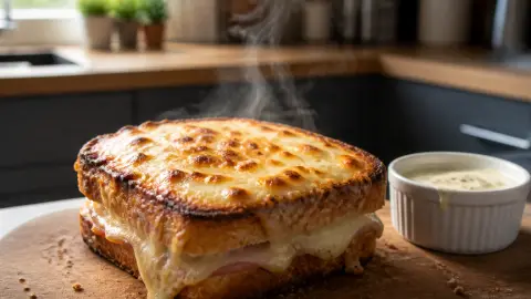 Croque-monsieur au four : le secret d'un gratiné parfait