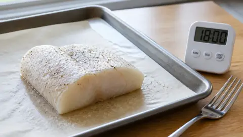 Dos de cabillaud au four : la cuisson idéale pour un résultat fondant
