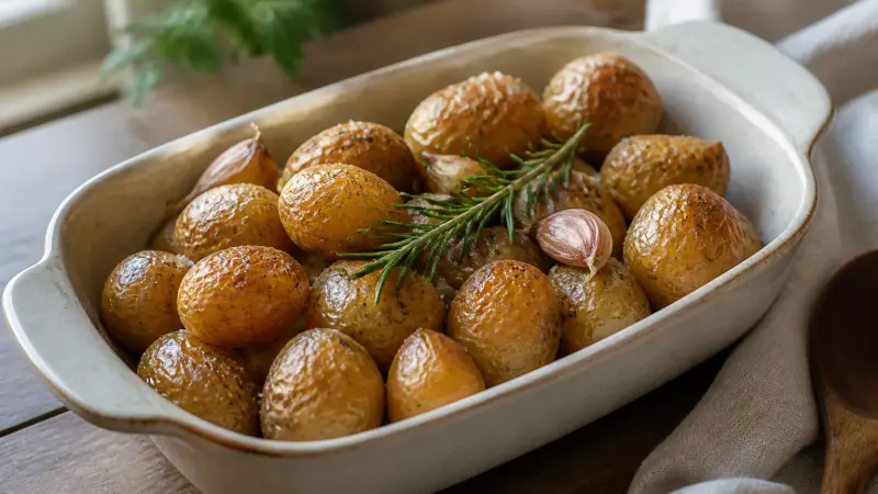 Pommes de terre grenaille au four : la cuisson parfaite